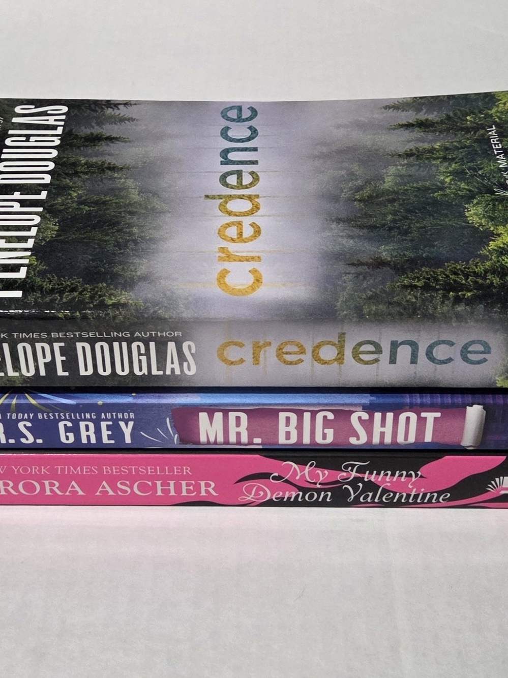 3 Book Bundle - Credence/Mr Big Shot/My Funny Demon Valentine